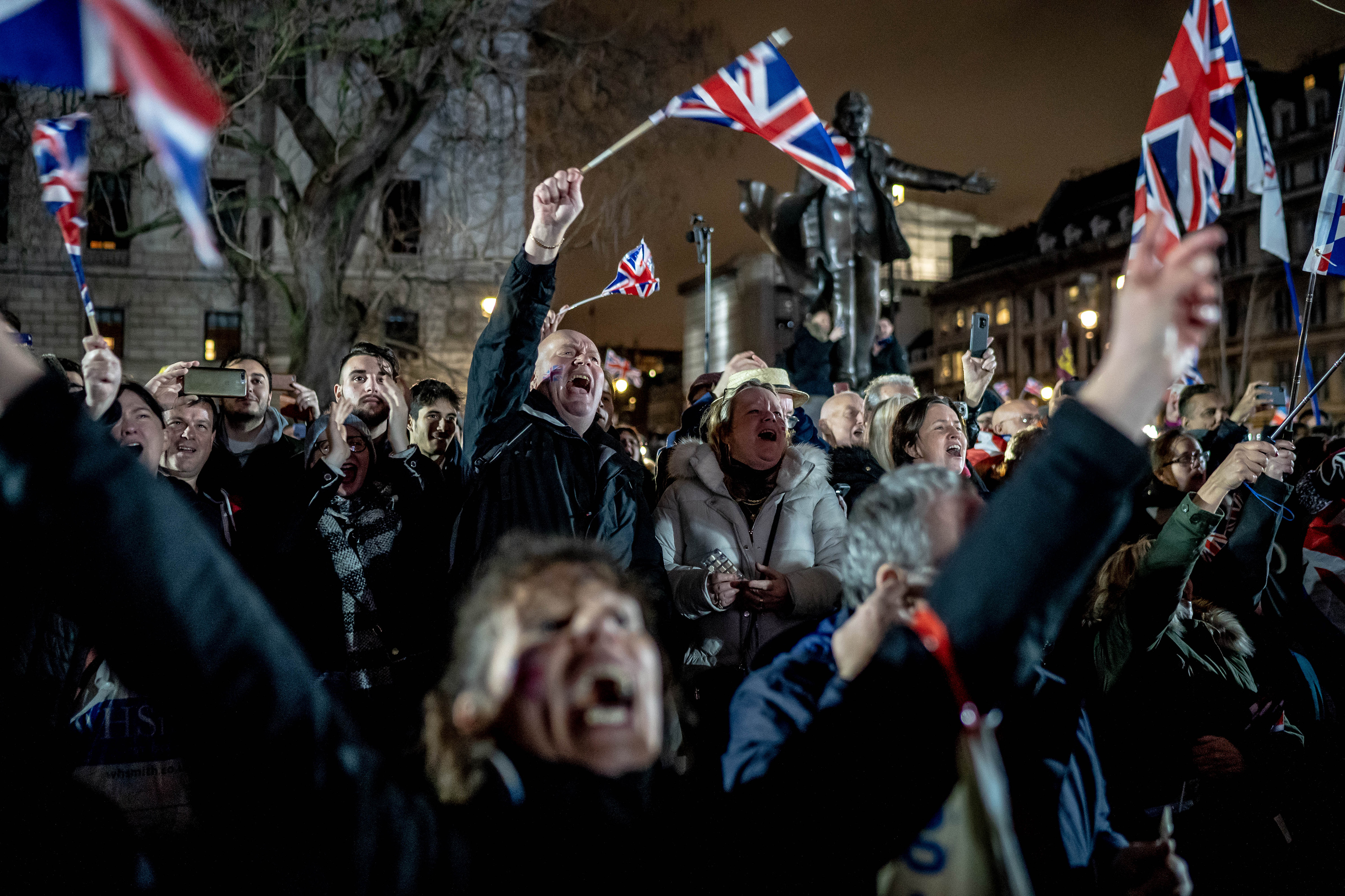 brexit supporters in london