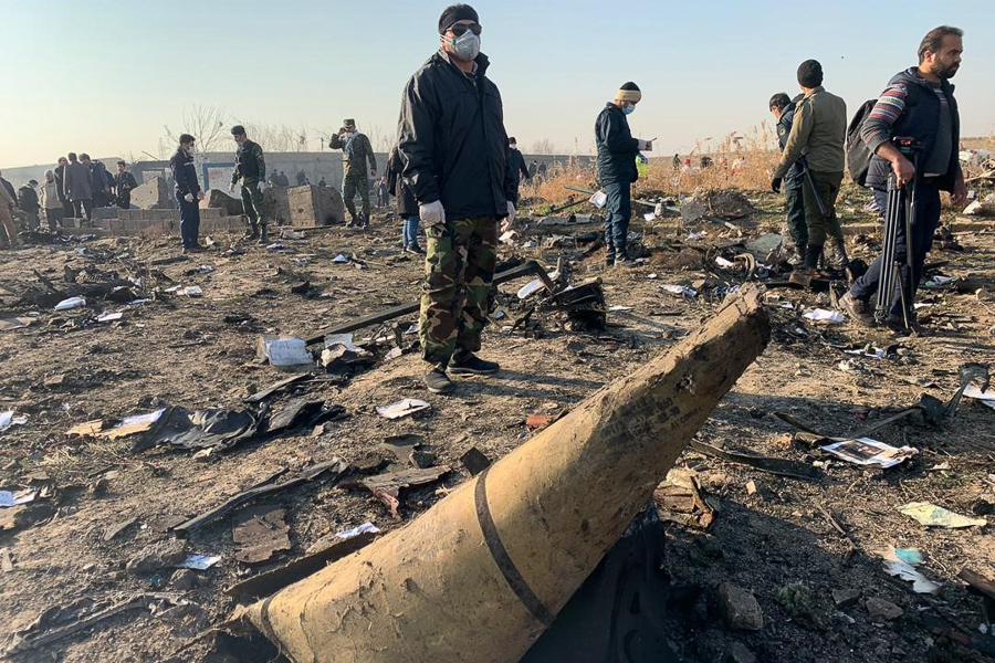 Ukrainian Boeing 737 carrying at least 170 passengers, crashes in Iran shortly after takeoff
