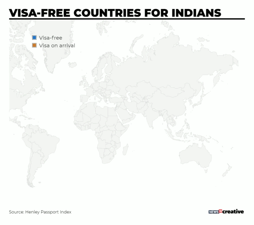 Indian passport? Travel visa-free to these countries