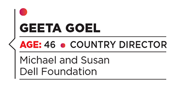 Geeta Goel: Working for the greater good