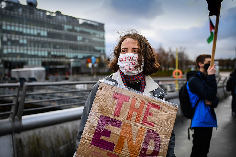 Photo of the Day: Activists demonstrate for climate action