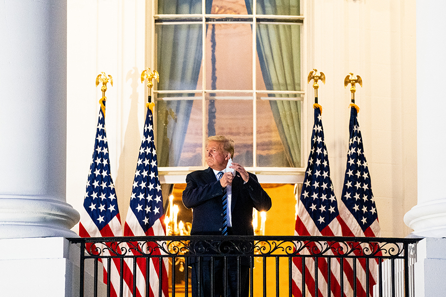 Photo of the Day: Trump back in the White House