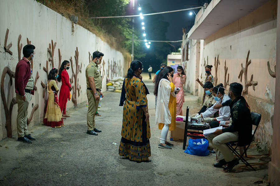 Photo of the Day: This Navratri, take a test before the temple