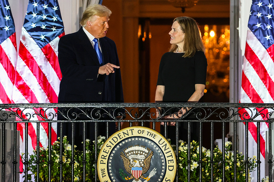 Photo of the Day: Amy Coney Barrett confirmed to US Supreme Court in win for Trump