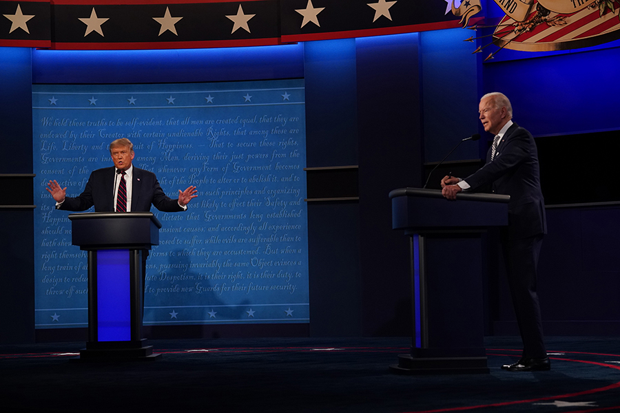 Unruly Trump needs reining in at First Debate