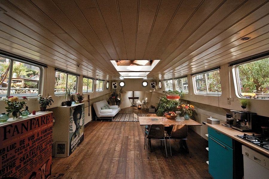Meet the intrepid people who have traded traditional living spaces for life on water