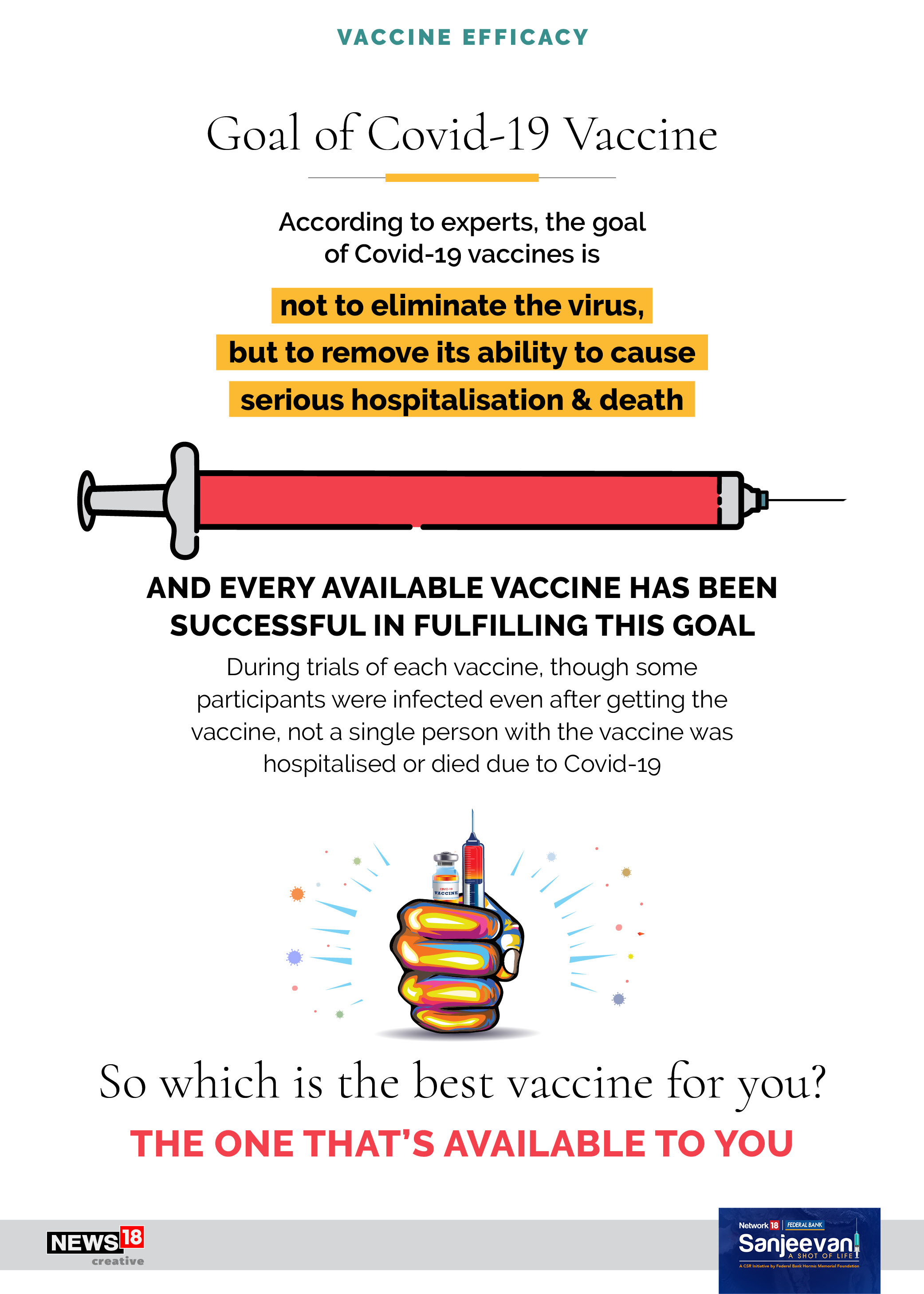 Is vaccine efficacy a good measure of effectiveness?