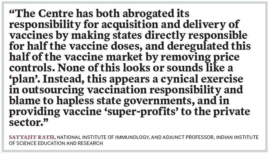 Why the youth's May 1 date with a vaccine may prove to be a damp squib
