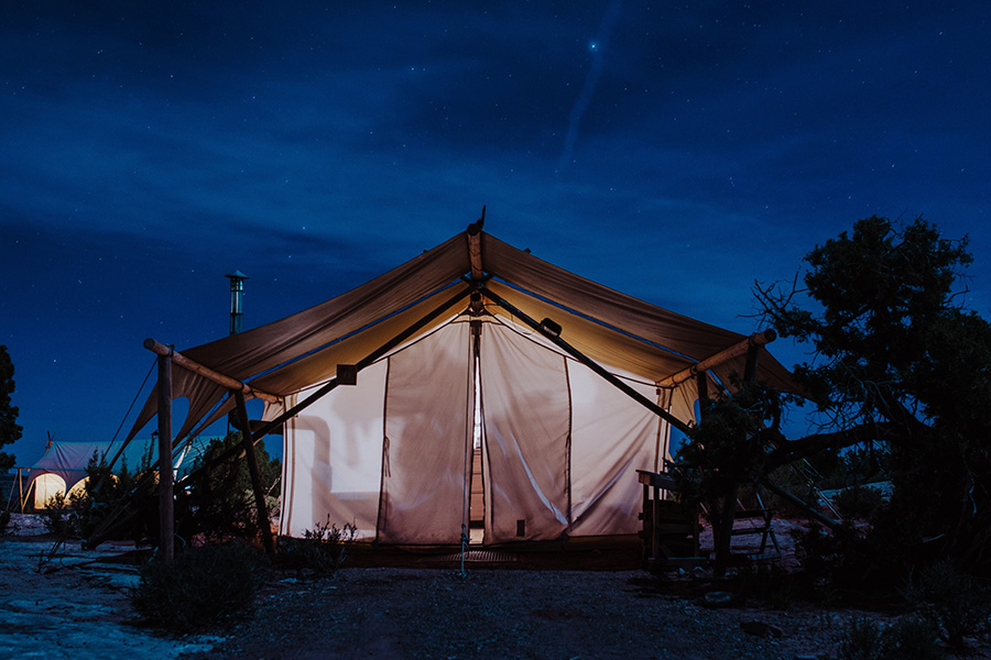 Are the lines being blurred between camping and glamping?