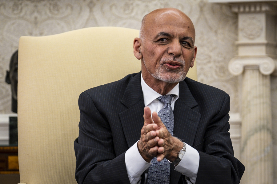 After seven years of failing to fix Afghanistan, Ghani makes a hasty escape
