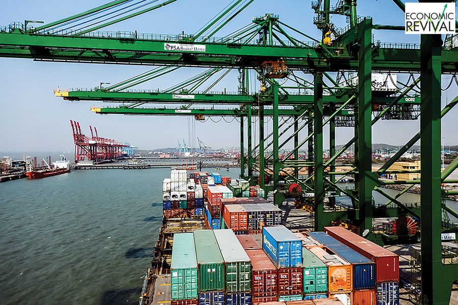 India's exports are growing steadily. Can it fuel a much needed revival of the economy?