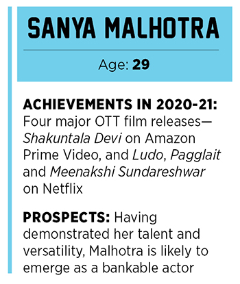 Sanya Malhotra: The inquisitive actor