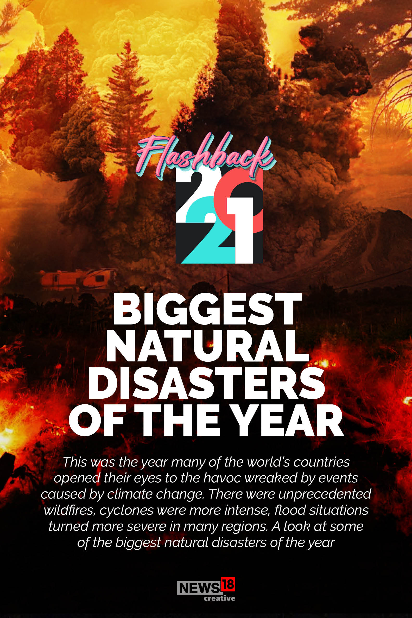 Rewind 2021: Biggest natural disasters of the year