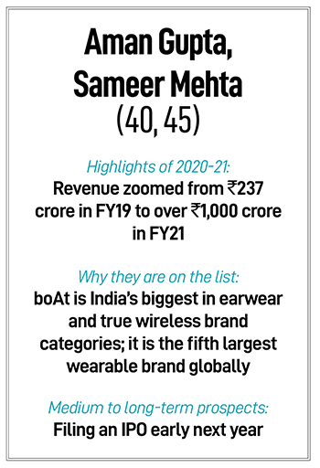 Aman Gupta, Sameer Mehta: Building boAt into one of world's largest wearable brands