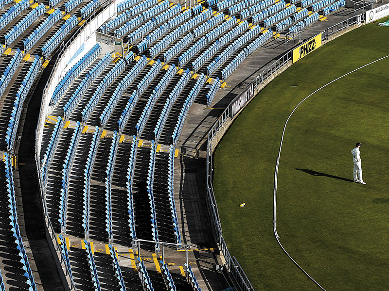 empty stadiums