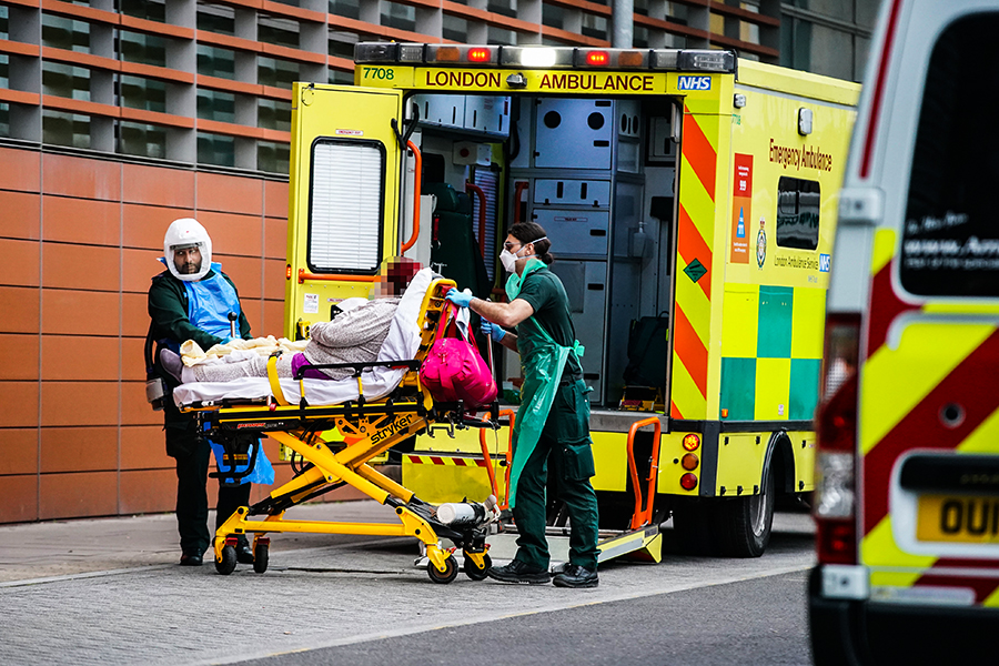 Photo of the day: London hospitals are on the brink