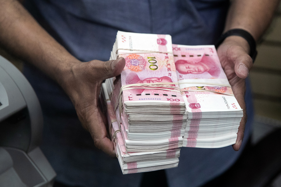 China's economy surges, and so does its currency