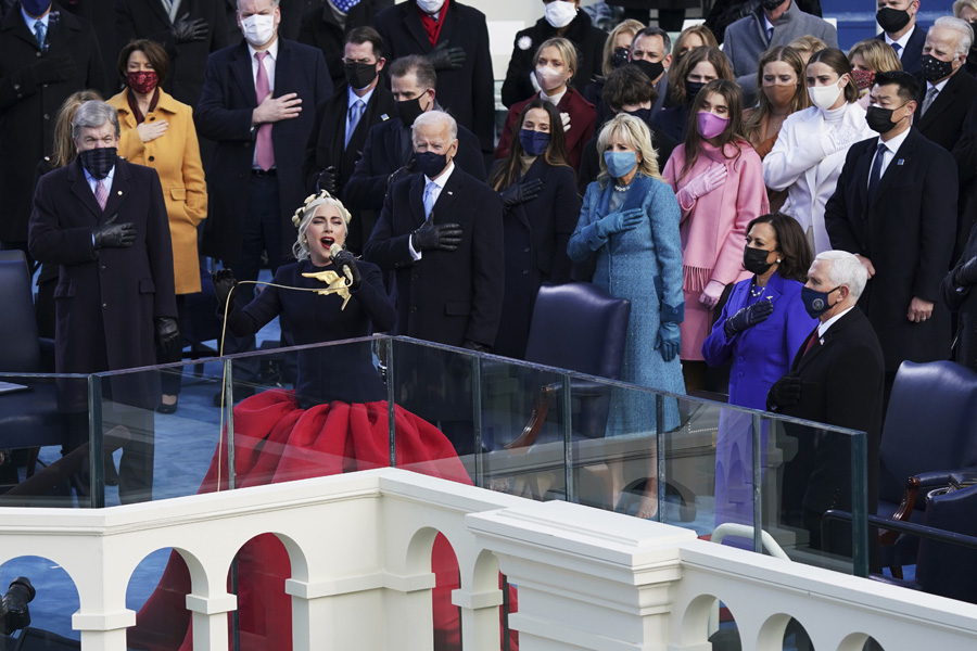 At Biden's inaugural events, the music was earnestly reassuring
