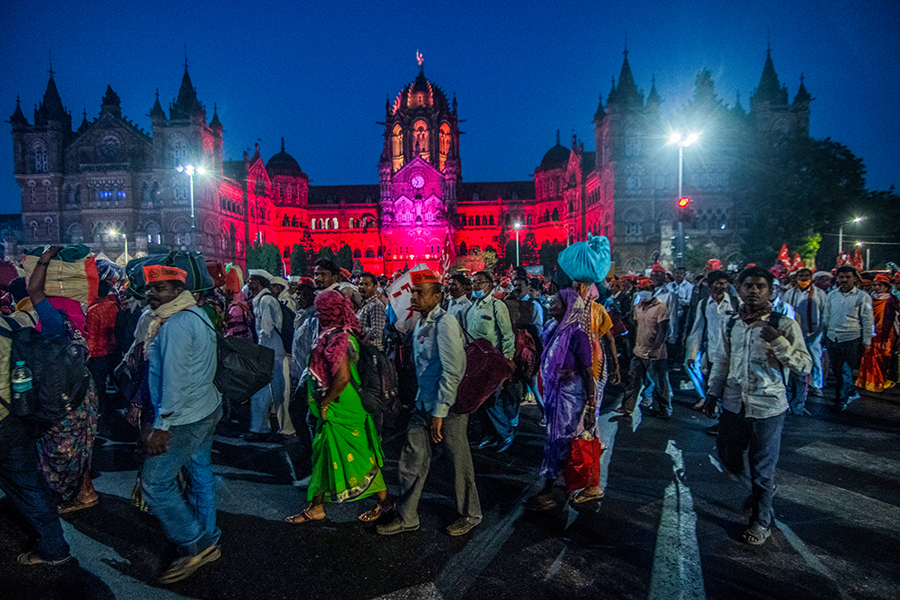 Photo of the Day: Farmers' march in Mumbai