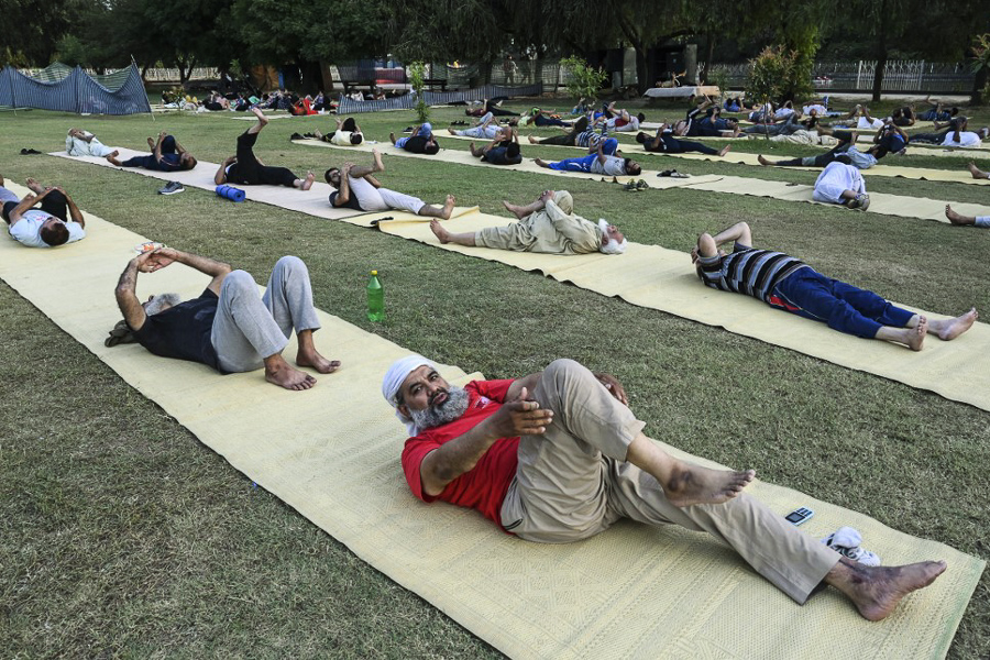 Photo of the day: International Yoga Day 2021