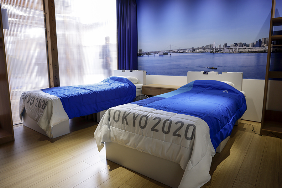 Fever clinic and Covid kits: Tokyo 2020 shows off Olympic Village