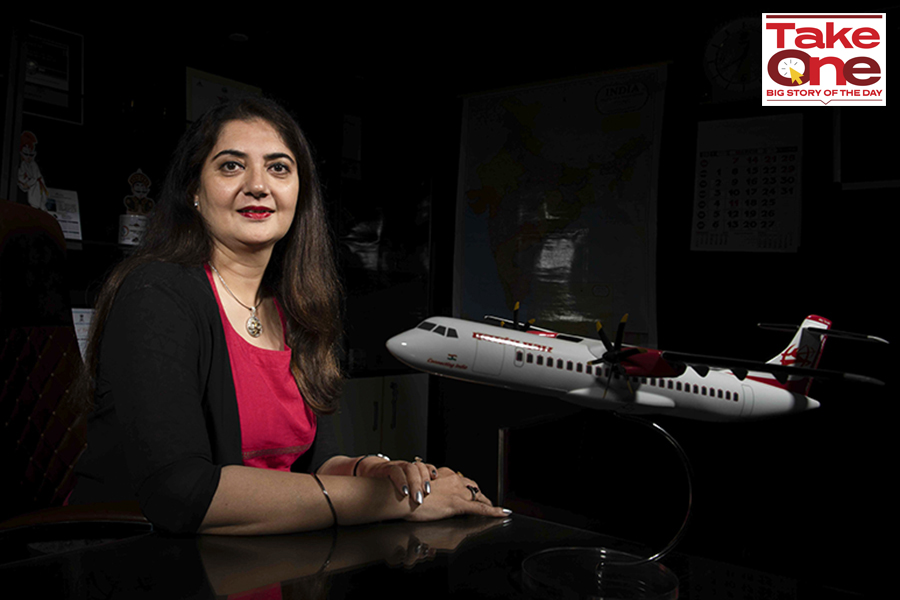 India's first woman airline CEO has ambitious goals. Can she take off?
