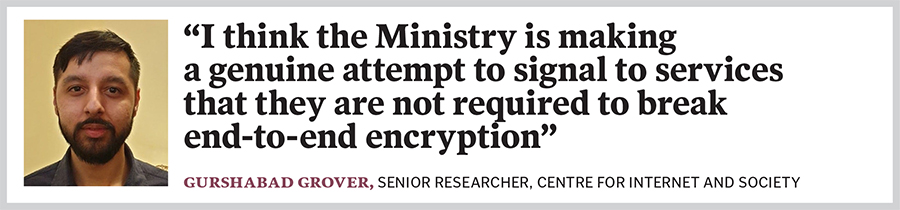 Can traceability and end-to-end encryption co-exist? Here's the legal view