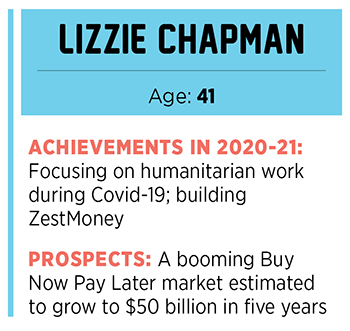 Lizzie Chapman: Pioneering buy now pay later in India