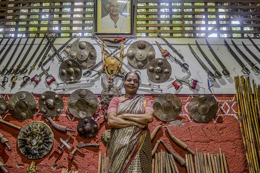 This 78-year-old great-grandmother is keeping an Indian martial art alive