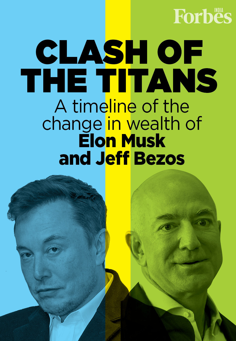 Timeline: Elon Musk overtakes Jeff Bezos as the wealthiest person ever—how their wealth has moved over the years