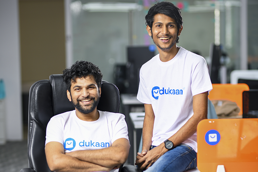 Dukaan Co-founders Suumit Shah and Subhash Choudhary