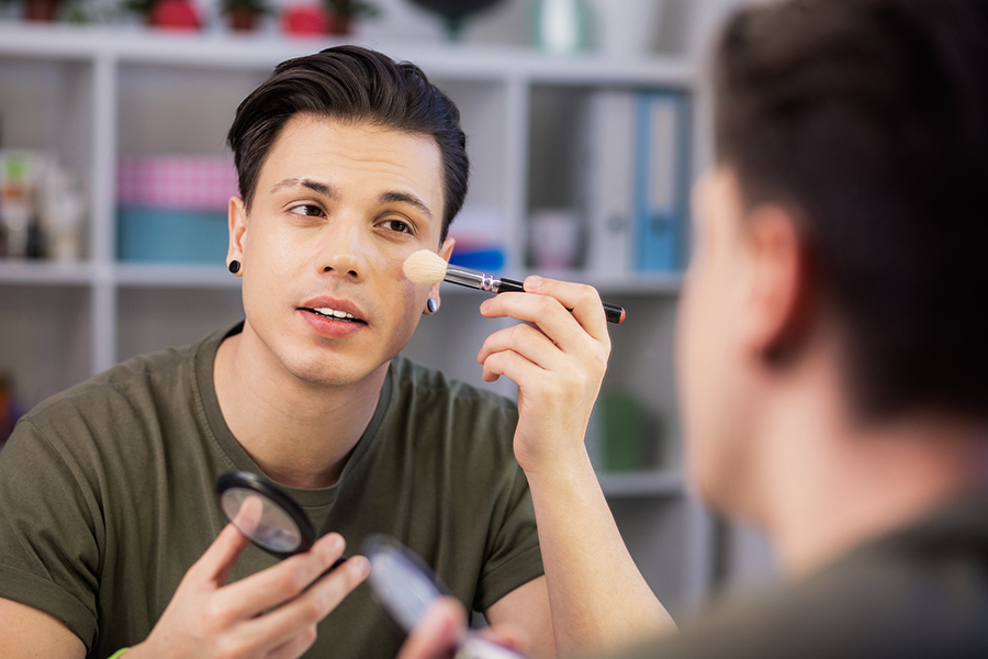Makeup for men is slowly becoming mainstream