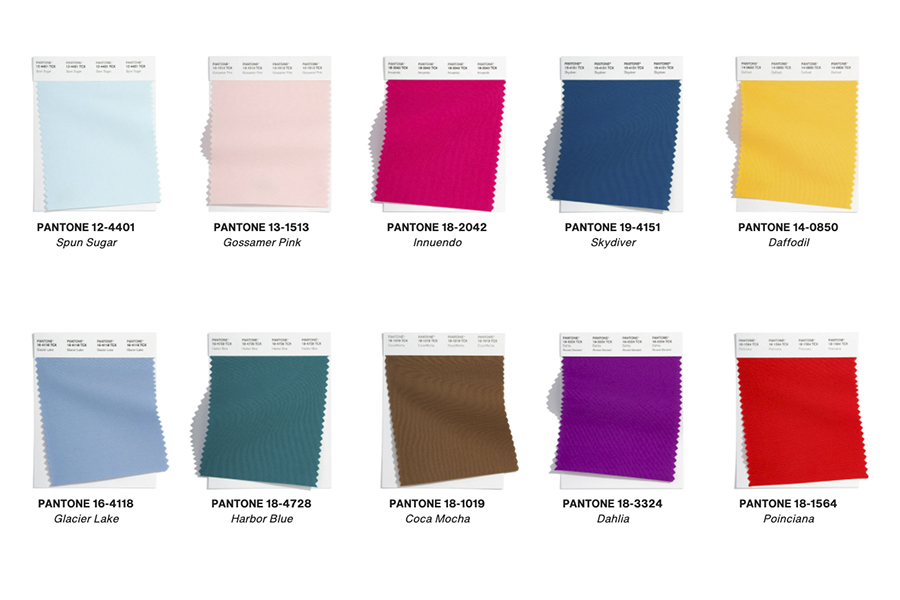 A mix of softness and exuberance, Pantone Color Institute unveils the colours of summer 2022