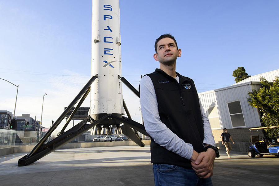 Who will be on the next SpaceX mission?
