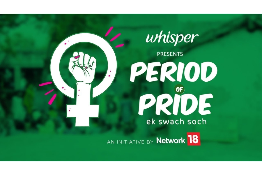 Network18 and Whisper host a first of its kind 'Telethon of Change' on the movement for menstruation education in India