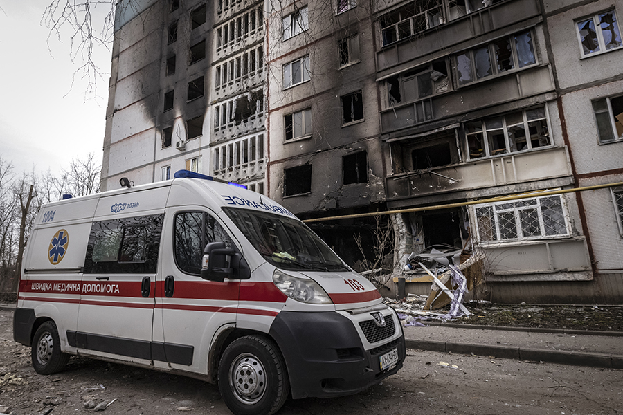 WHO verifies 103 attacks on Ukrainian healthcare facilities, ambulances