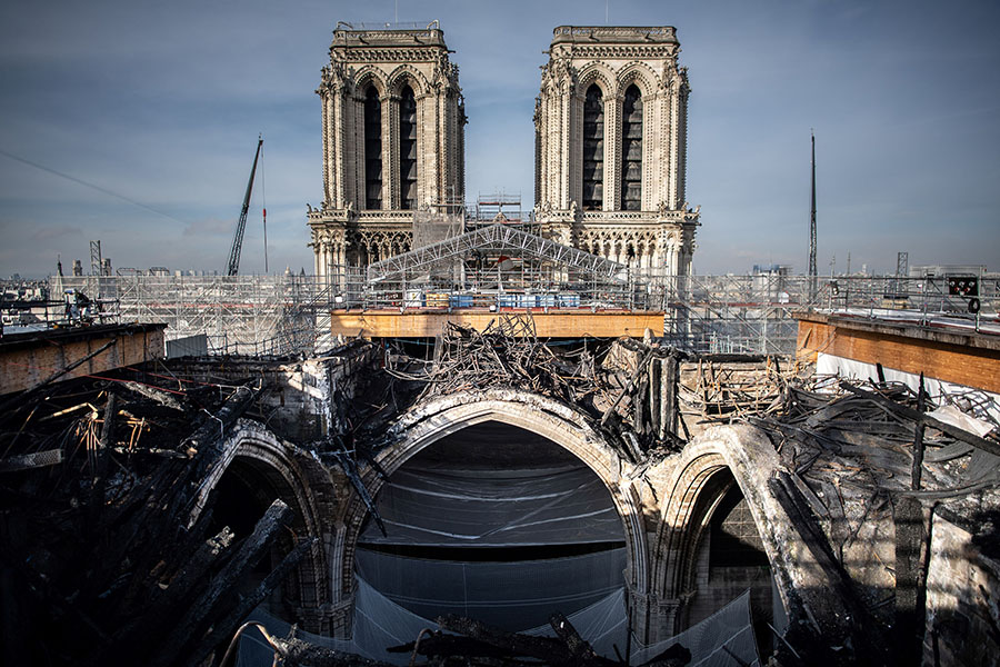 Notre Dame slowly reviving three years after the fire