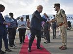 Boris Johnson arrives in India for hard sell on anti-Russia action