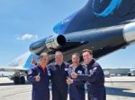 Crew of first private flight to ISS head back to Earth
