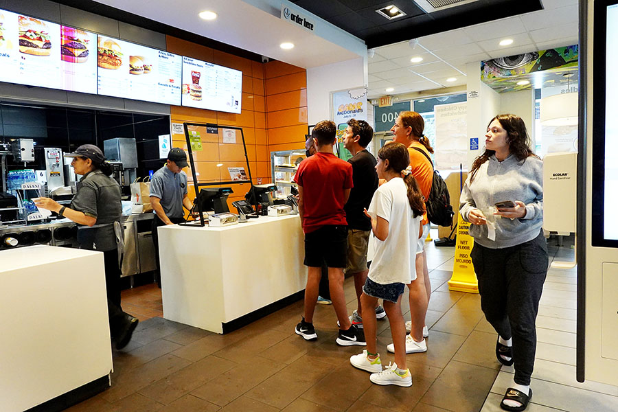 McDonalds shakes up its board