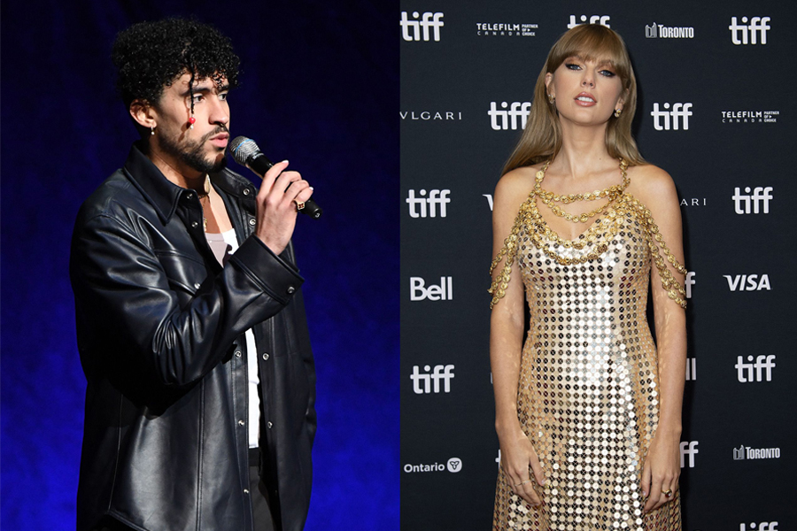 Who were the most listened-to artists on streaming charts this year?