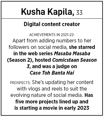 Kusha Kapila: Influencer next door