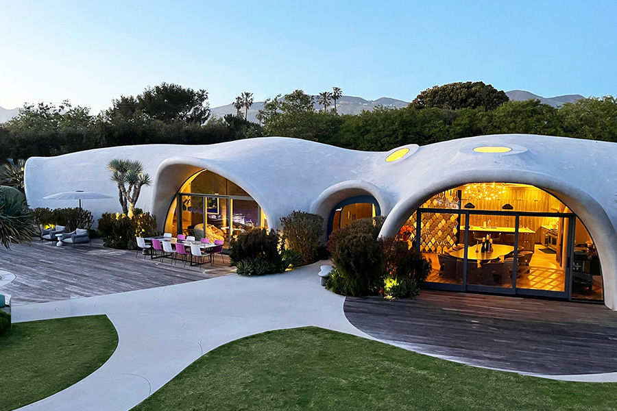 Binishells: The concrete bubble houses that are Hollywood's latest must-have