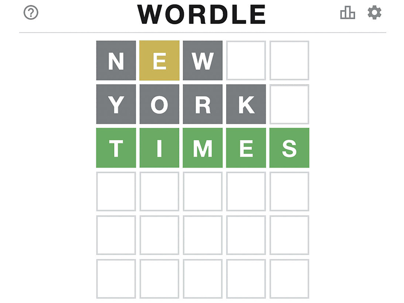 The New York Times buys Wordle