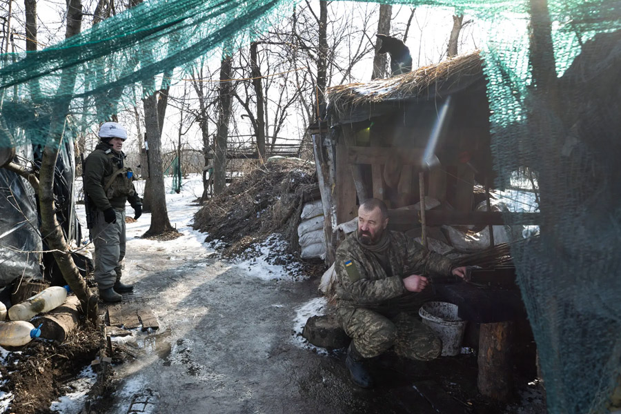 Ukraine tensions spike as West accuses Russia of lying about troop withdrawal