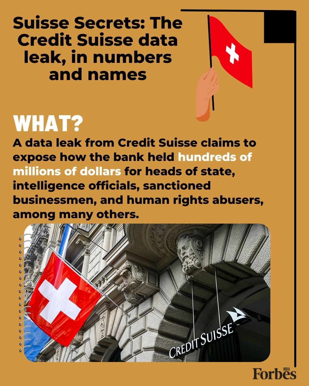 Suisse Secrets: The Credit Suisse leak in names and numbers