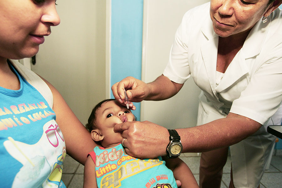 Sharp drop in childhood vaccinations threatens millions of lives