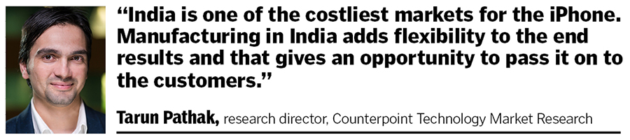 How China's growing supply chain constraints are giving Apple's India play a big boost