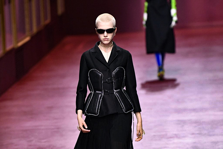 Dior unveils 'protective' clothing for a time of crisis