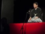 What is the traditional Japanese 'stand-up' comedy rakugo?